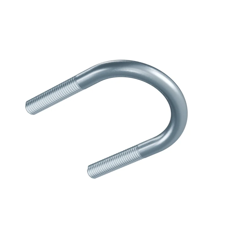 Round Pipe U-Bolt DIN 3570 64, zinc plated