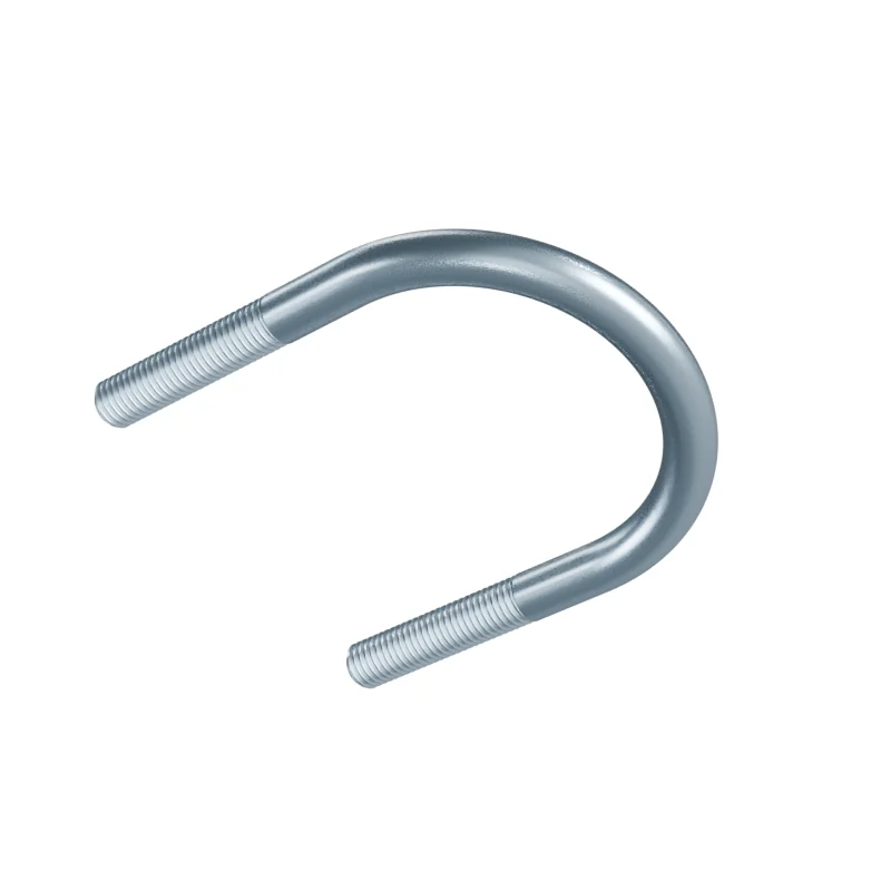 Round Pipe U-Bolt DIN 3570 82, zinc plated