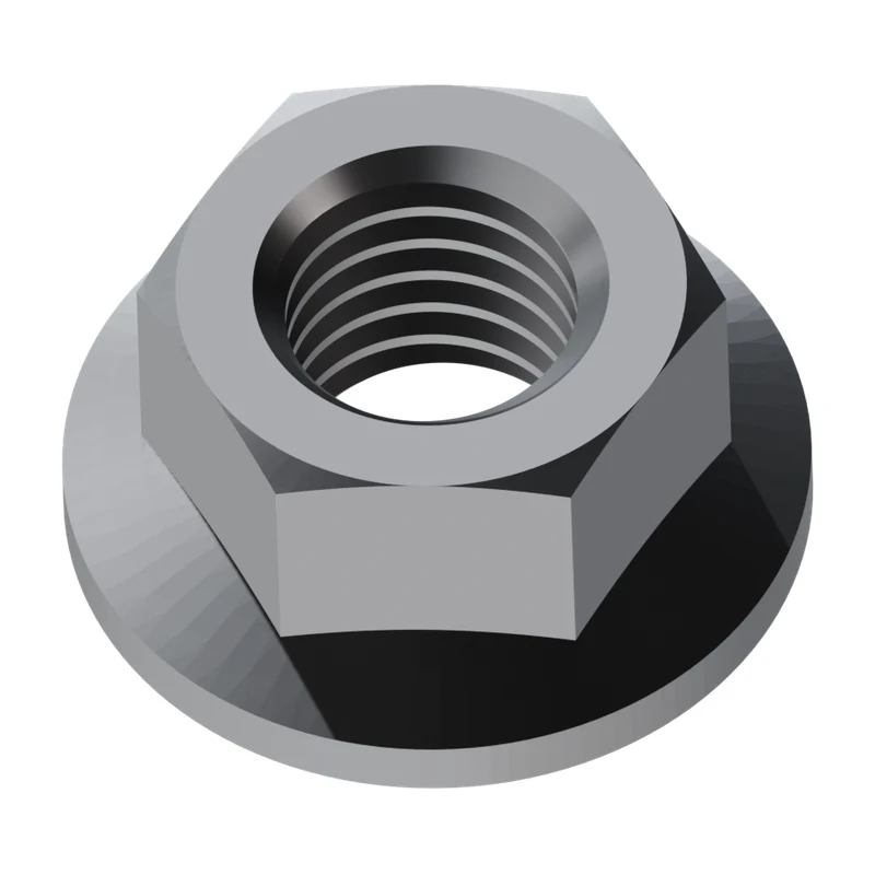 Serrated Hex Flange Nut