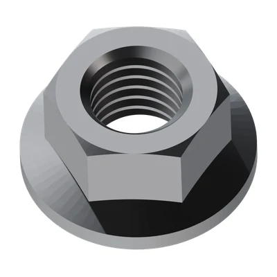 Serrated Hex Flange Nut DIN 6923 M10, overview