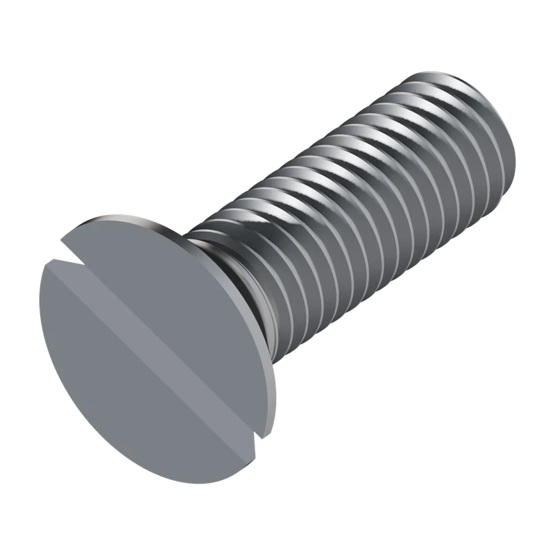 Slotted Countersunk Head Machine Screw