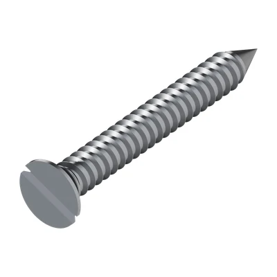 Slotted Countersunk Head Tapping Screw ISO 1482 ST6.3 × 50, overview