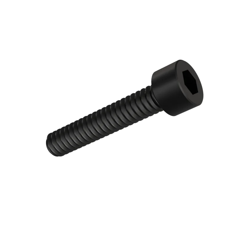 Socket Head Cap Screw ASME B18.3 #10-24 UNC × 1 in, black oxide