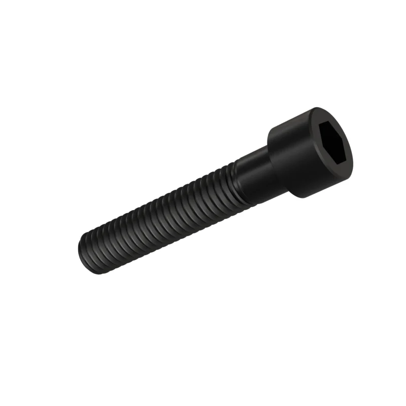 Socket Head Cap Screw ASME B18.3 3/8-16 UNC × 2 in, black oxide