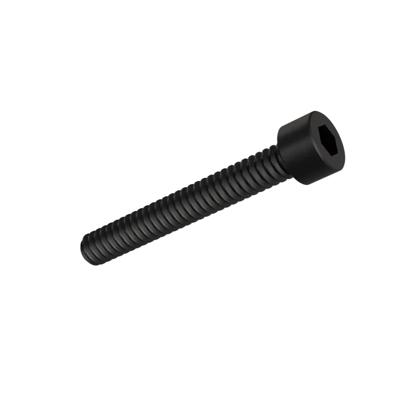 Socket Head Cap Screw ASME B18.3 #6-32 UNC × 1 in, black oxide