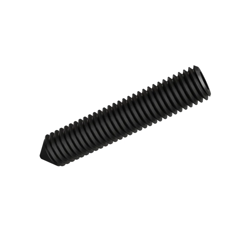 Socket Set Screw Cone Point ISO 4027 M10 × 50, black oxide