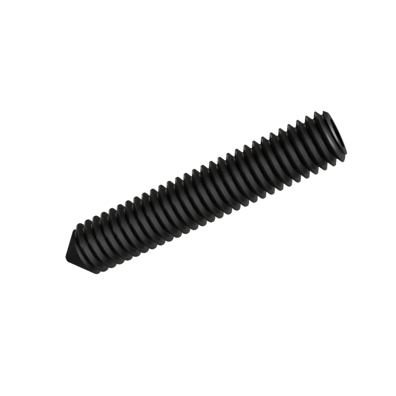 Socket Set Screw Cone Point ISO 4027 M3 × 16, black oxide