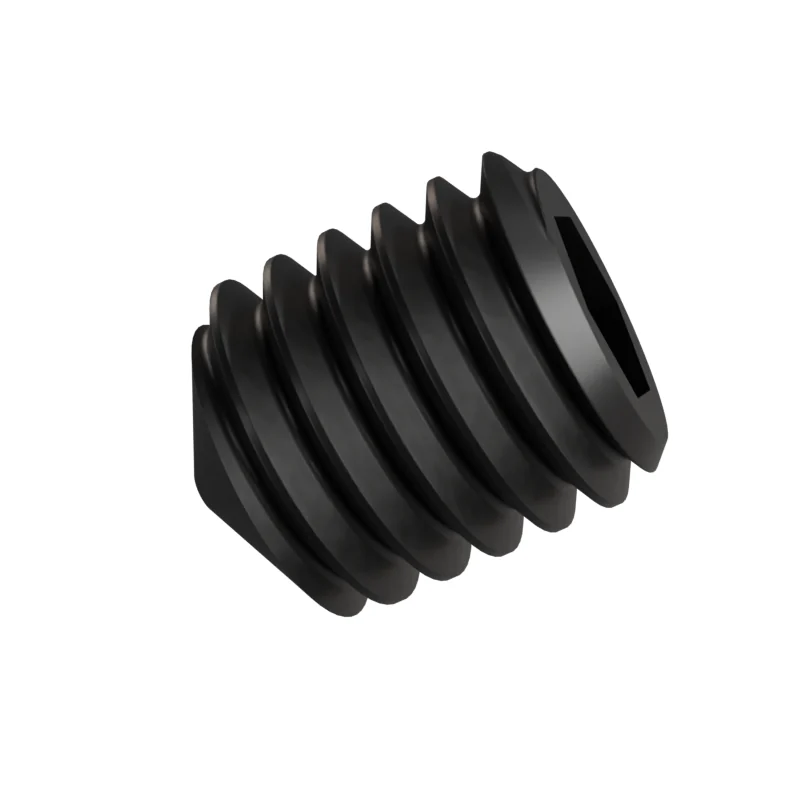 Socket Set Screw Cone Point ISO 4027 M5 × 6, black oxide