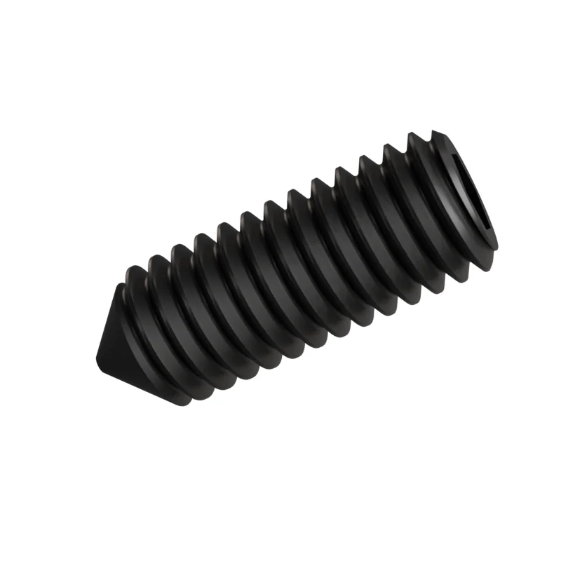 Socket Set Screw Cone Point ISO 4027 M6 × 16, black oxide