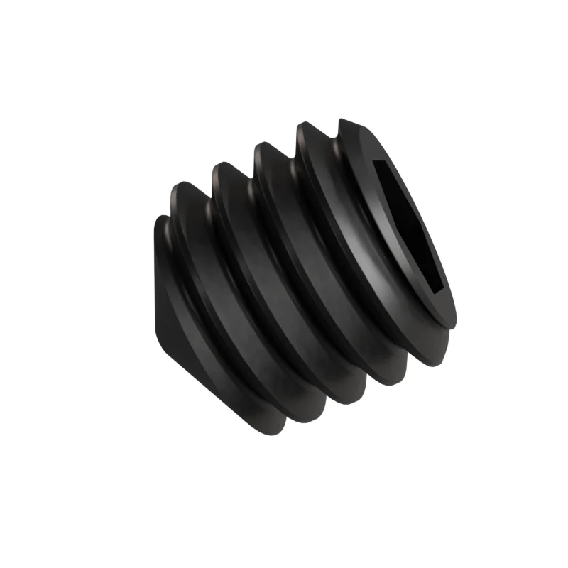 Socket Set Screw Cone Point ISO 4027 M6 × 6, black oxide