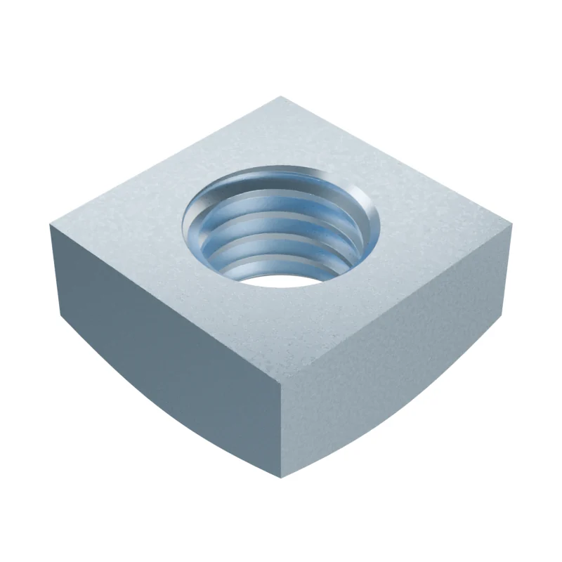 Square Nut DIN 557 M10, zinc plated