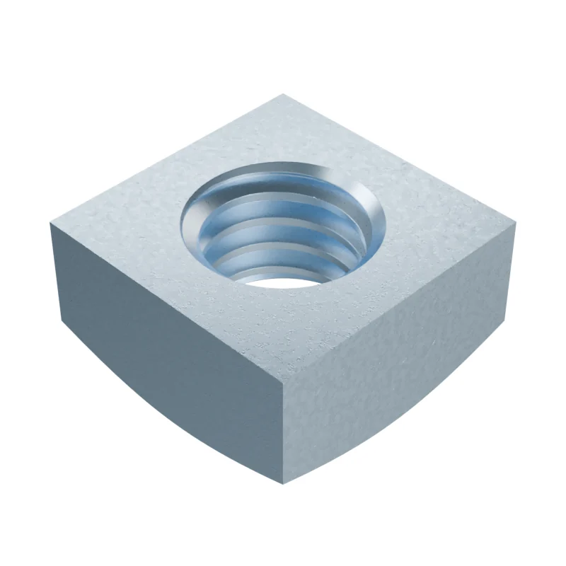Square Nut DIN 557 M6, zinc plated