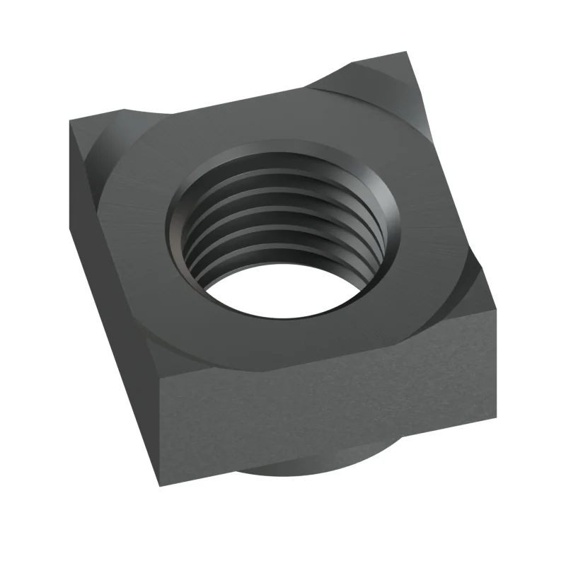 Square Weld Nut DIN 928 M16, plain steel