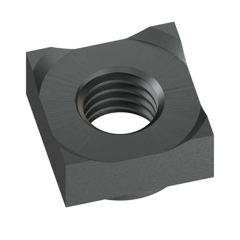 Square Weld Nut DIN 928 M8, plain steel
