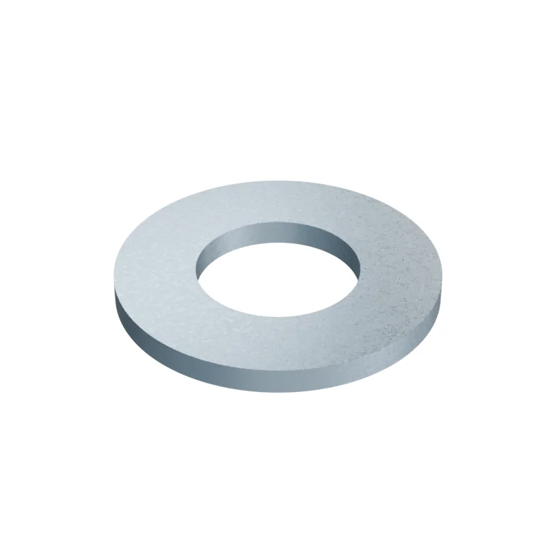 Steel Flat Washer ASTM F844 ASME B18.21.1 3/8 N, zinc plated