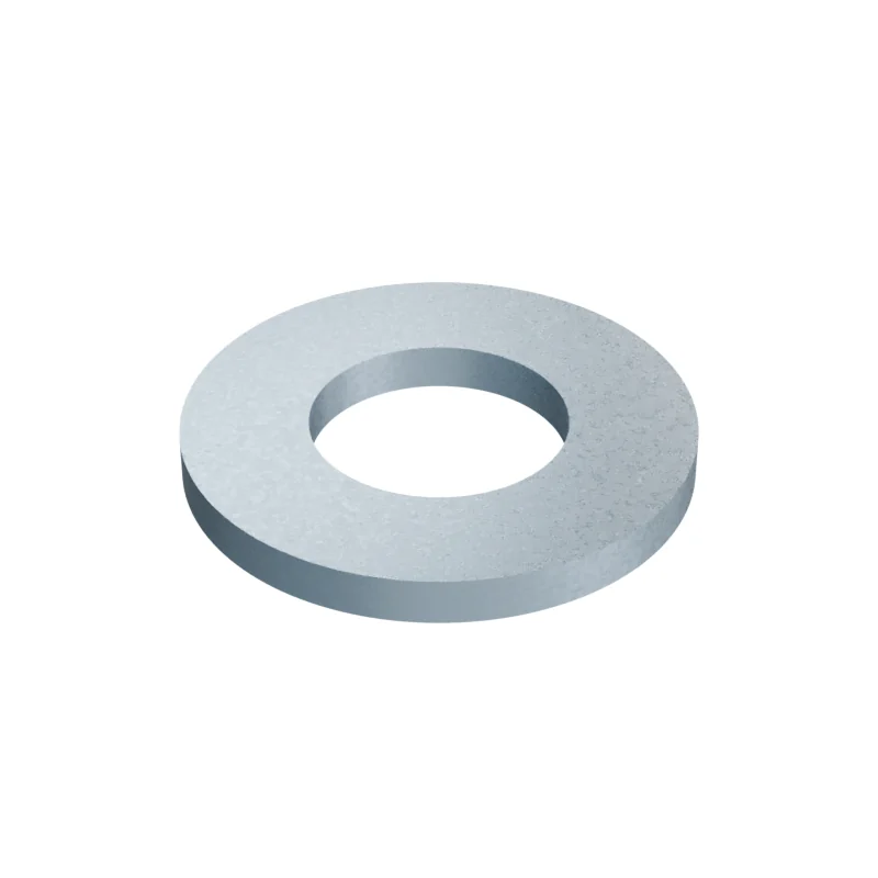 Steel Flat Washer ASTM F844 ASME B18.21.1 5/16 N, zinc plated