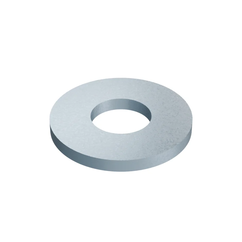 Steel Flat Washer ASTM F844 ASME B18.21.1 5/16 W, zinc plated