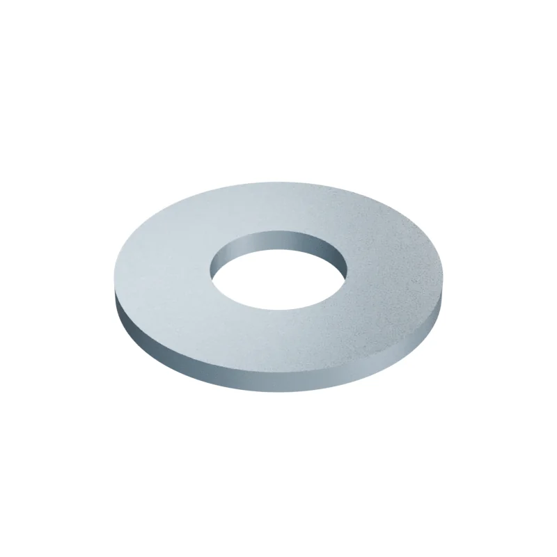 Steel Flat Washer ASTM F844 ASME B18.21.1 7/8 W, zinc plated