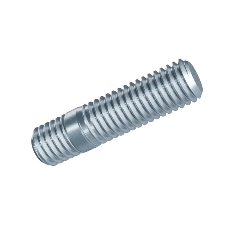 Stud Bolt, Metal End 1d DIN 938 M10 × 30, zinc plated