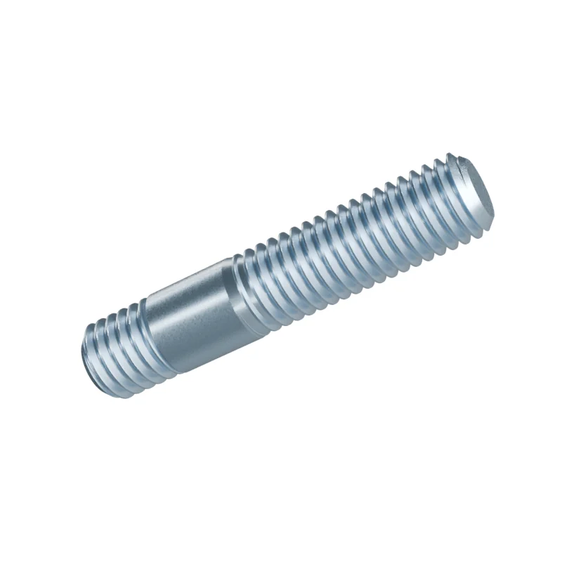 Stud Bolt, Metal End 1d DIN 938 M10 × 40, zinc plated