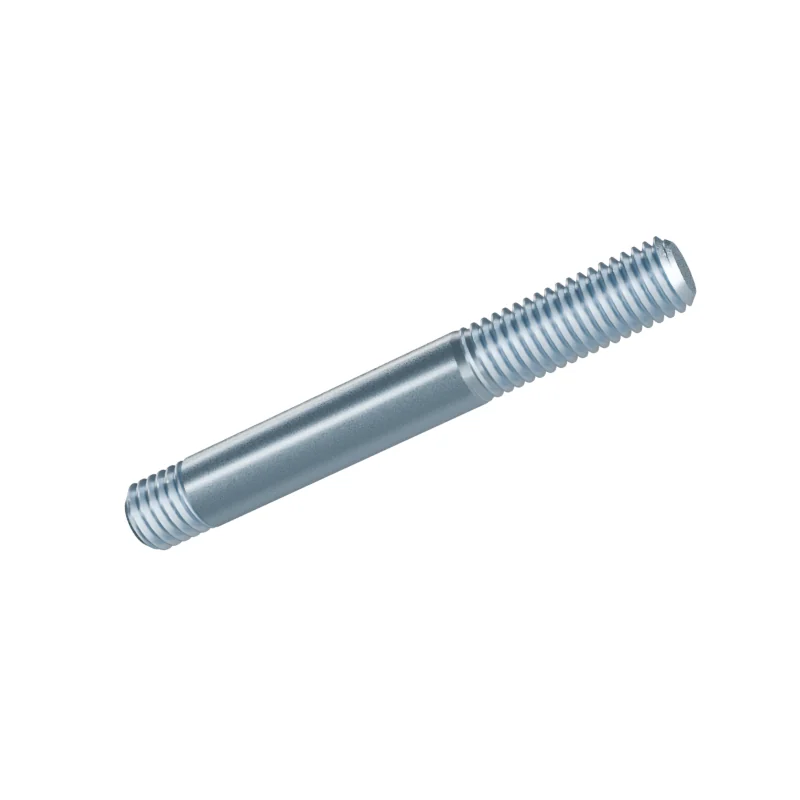 Stud Bolt, Metal End 1d DIN 938 M10 × 70, zinc plated