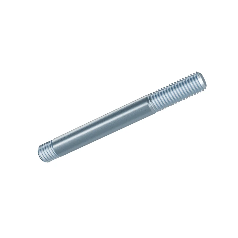 Stud Bolt, Metal End 1d DIN 938 M12 × 100, zinc plated