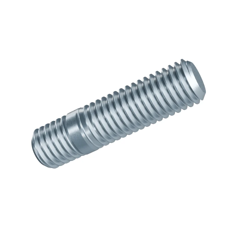 Stud Bolt, Metal End 1d DIN 938 M12 × 35, zinc plated