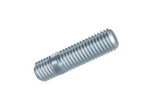 Stud Bolt, Metal End 1d DIN 938 M12 × 35, zinc plated