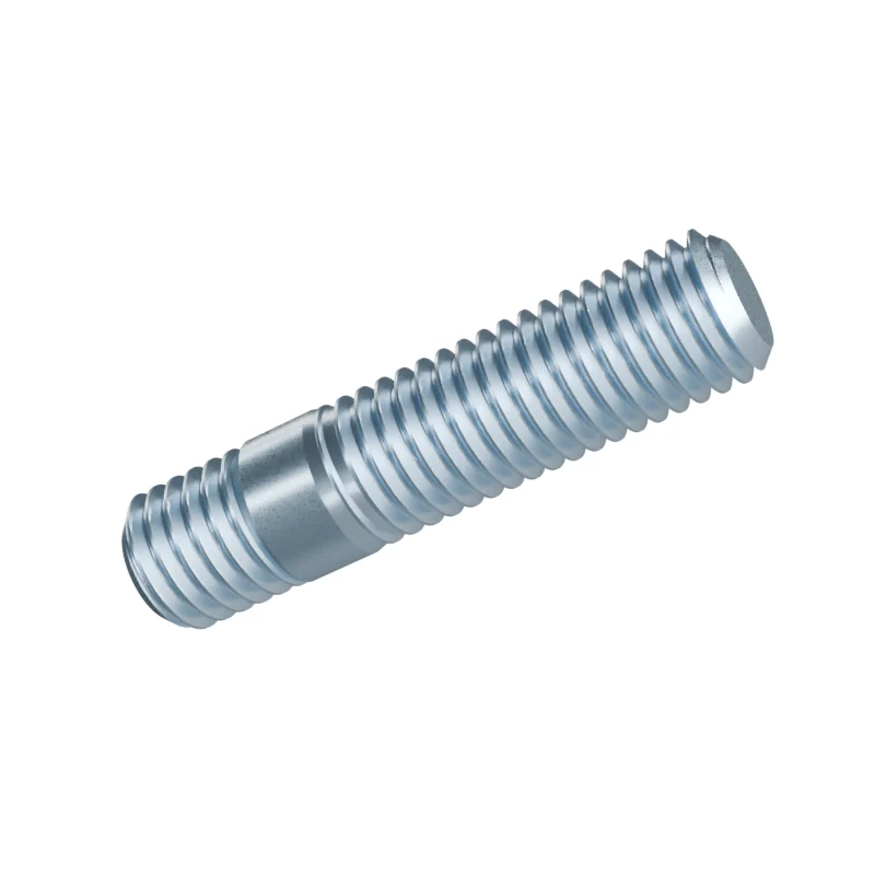Stud Bolt, Metal End 1d DIN 938 M12 × 40, zinc plated