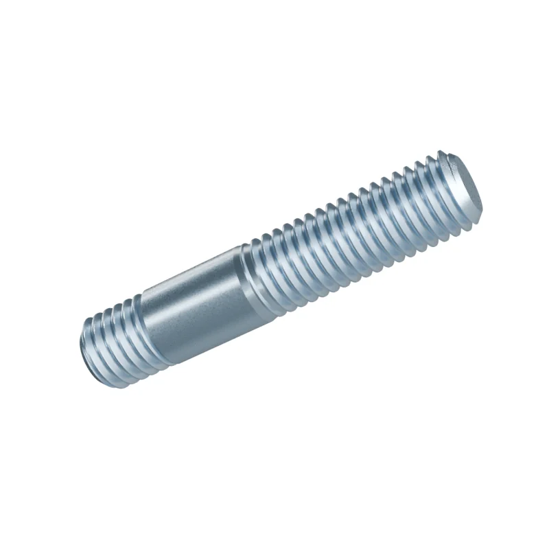 Stud Bolt, Metal End 1d DIN 938 M12 × 50, zinc plated