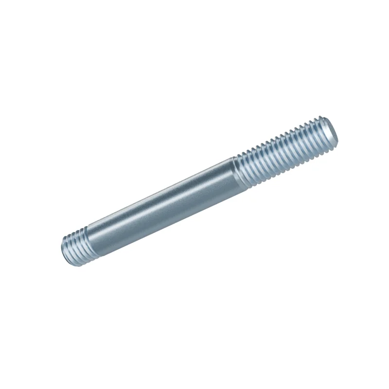 Stud Bolt, Metal End 1d DIN 938 M12 × 90, zinc plated