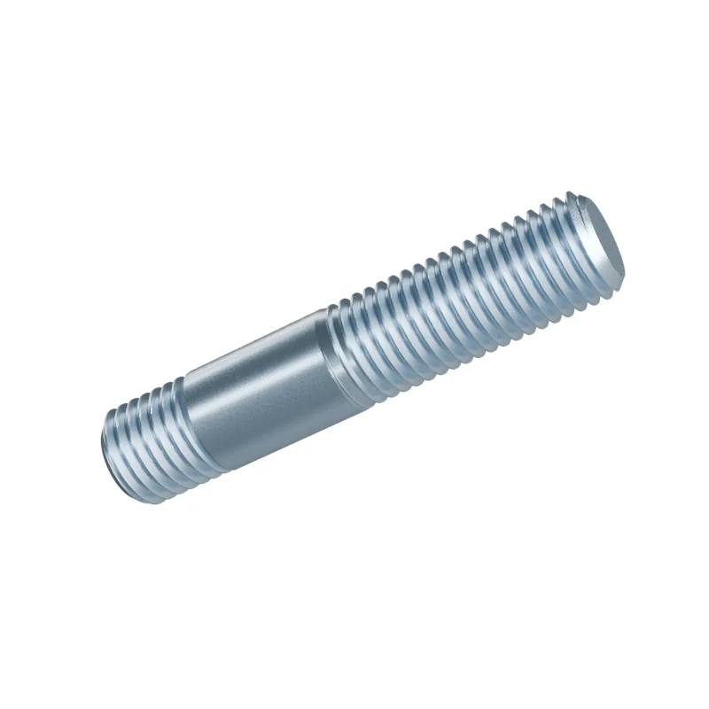 Stud Bolt, Metal End 1d DIN 938 M20 × 80, zinc plated