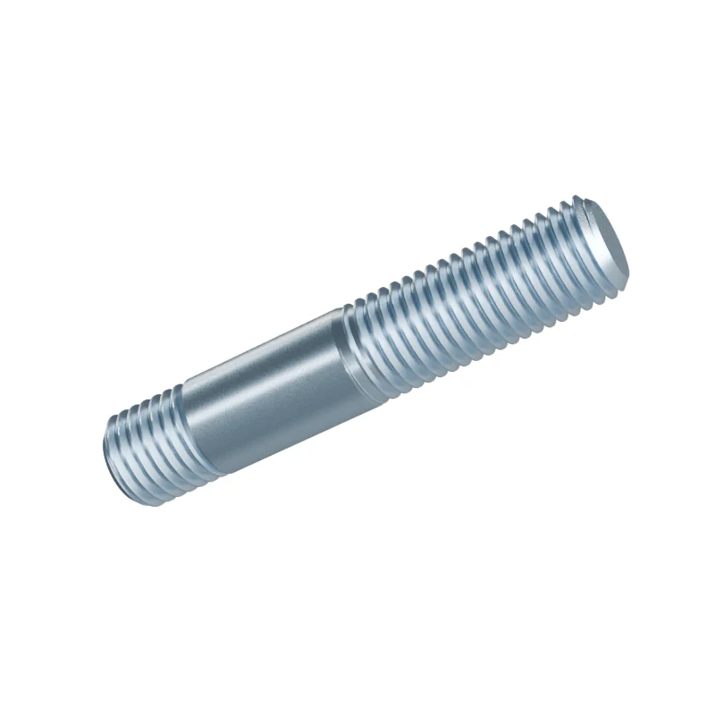 Stud Bolt, Metal End 1d DIN 938 M20 × 85, zinc plated