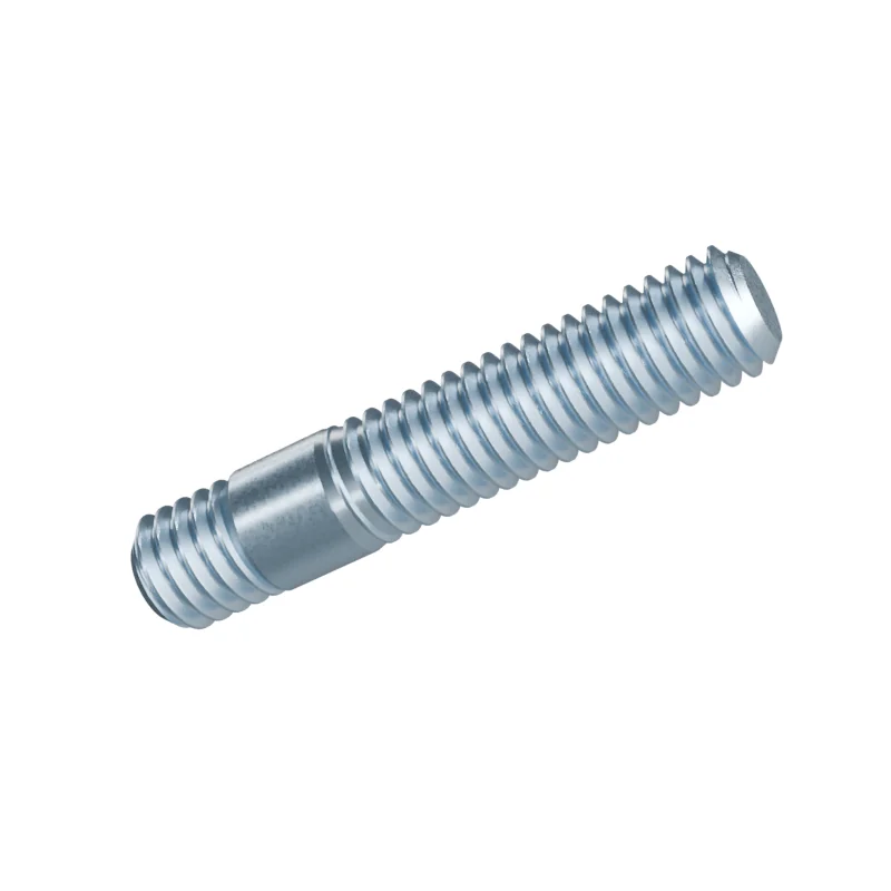 Stud Bolt, Metal End 1d DIN 938 M6 × 25, zinc plated