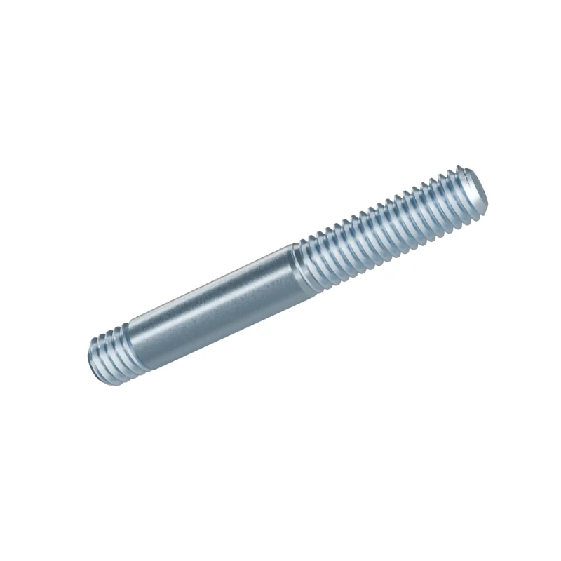 Stud Bolt, Metal End 1d DIN 938 M6 × 40, zinc plated