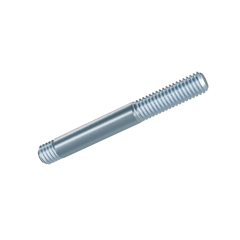 Stud Bolt, Metal End 1d DIN 938 M6 × 45, zinc plated