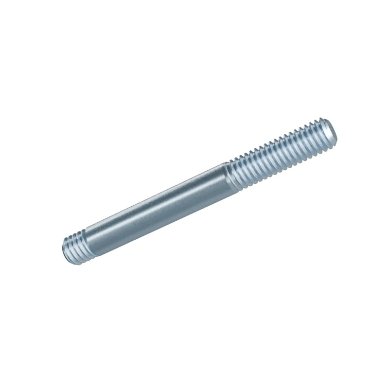 Stud Bolt, Metal End 1d DIN 938 M6 × 50, zinc plated