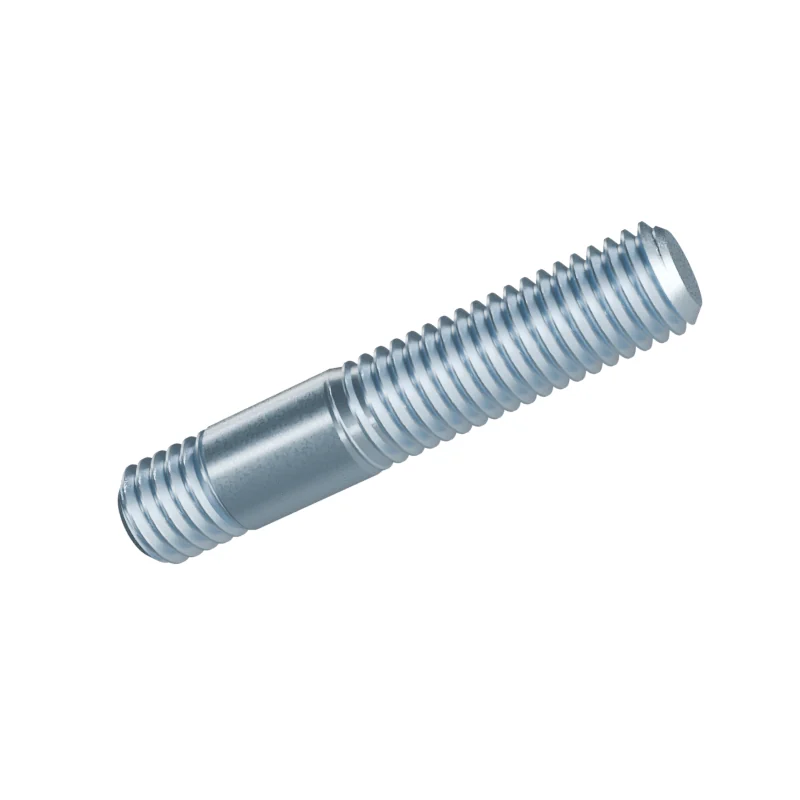 Stud Bolt, Metal End 1d DIN 938 M8 × 35, zinc plated