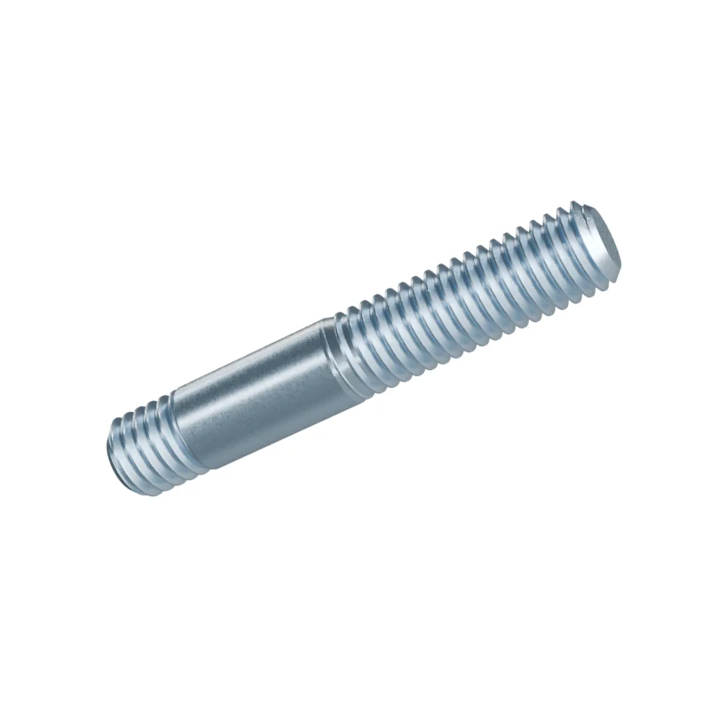 Stud Bolt, Metal End 1d DIN 938 M8 × 40, zinc plated