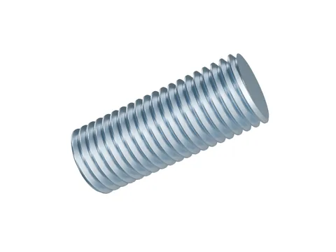 Threaded Stud DIN 976-1 M20 × 50, zinc plated