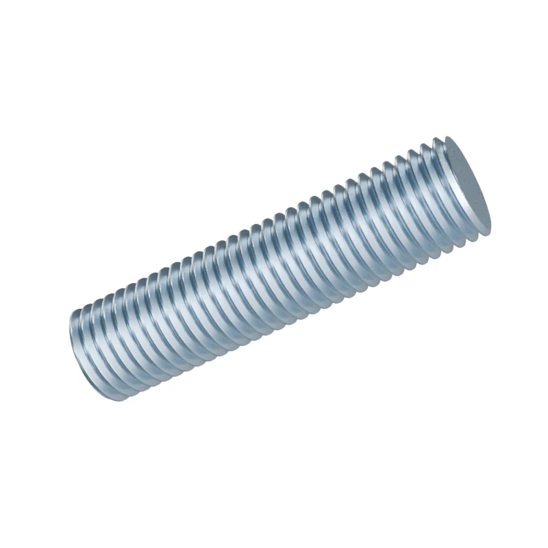 Threaded Stud DIN 976-1 M20 × 80, zinc plated