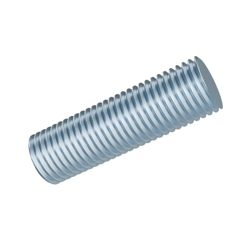 Threaded Stud DIN 976-1 M30 × 100, zinc plated