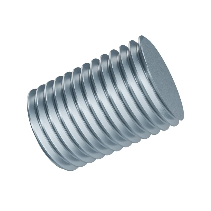 Threaded Stud DIN 976-1 M36 × 50, zinc plated
